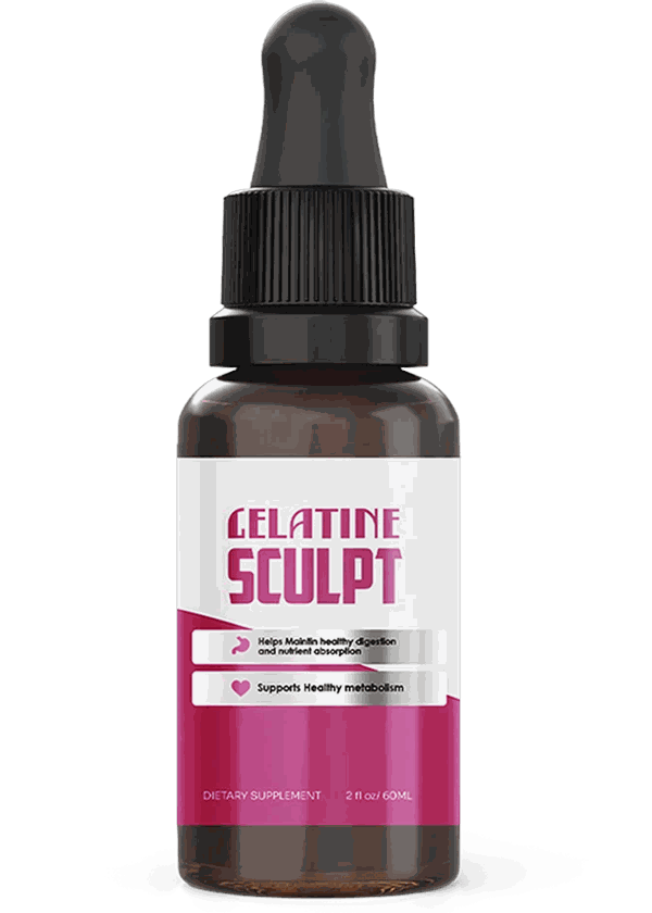 Gelatine Sculpt liquid drops bottle, 2026 authorized batch